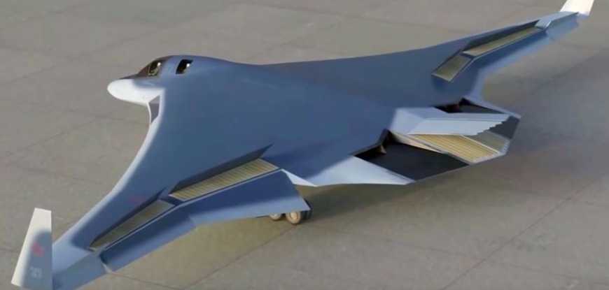 Перспективный авиакомплекс дальней авиации (ПАК ДА) будет оснащён ударным гиперзвуковым и оборонительным вооружением - ракеты класса воздух-воздух позволят самолёту летать без сопровождения.