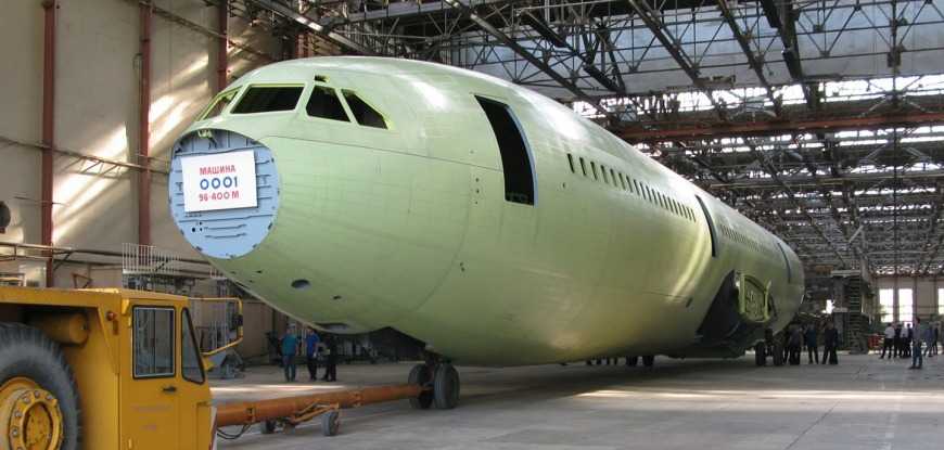 Строительство самолета Ил-96-400М планируется завершить к концу 2020 года.