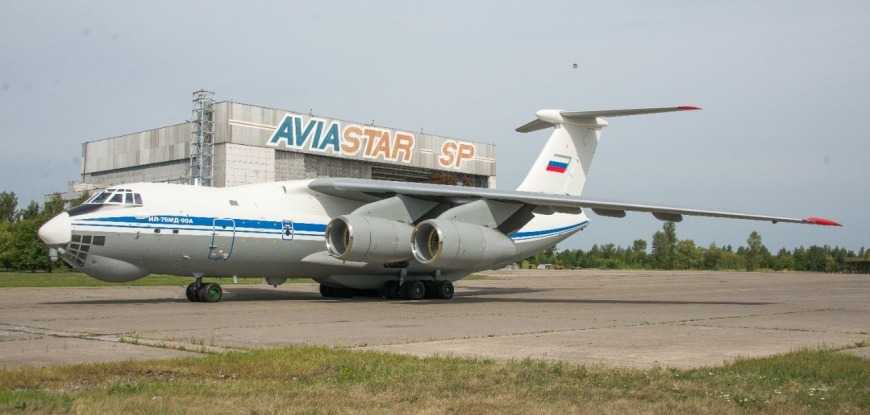 В авиаполк ВТА, базирующийся в Ульяновске, передан первый тяжелый транспортный самолет Ил-76МД-90А, собранный на новой поточной линии сборки предприятия «Авиастар-СП»