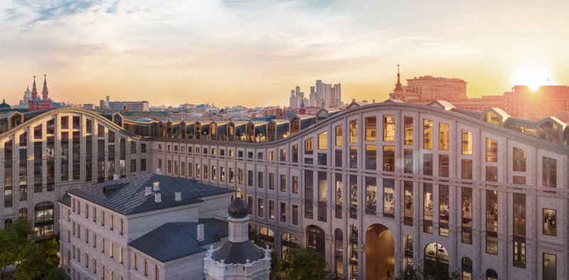 Архитектурный проект комплекса клубных домов NICOLE представлен в Москве